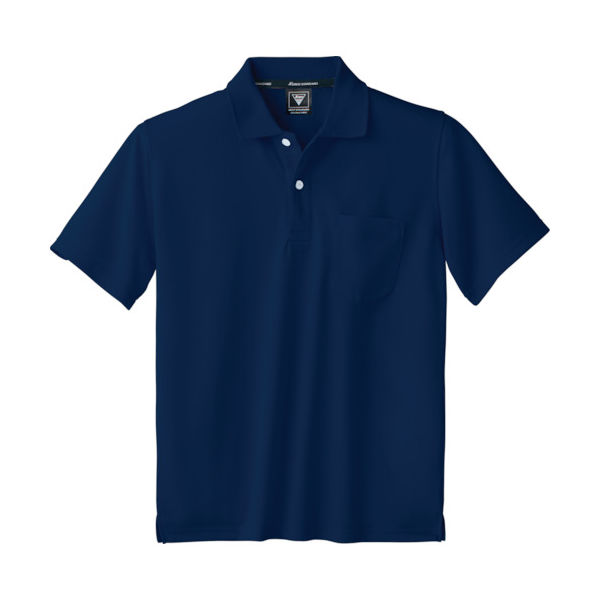 ジーベック XEBEC 半袖ポロシャツ6030ー10ーL 紺 6030-10-L 1着 836-6045（直送品）