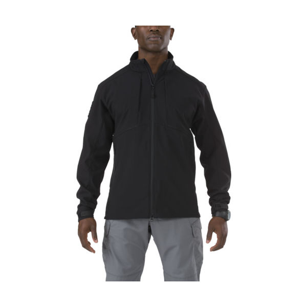 5.11 シエラソフトシェル ブラック S 78005-019-S 1着(1枚) 836-9442（直送品）