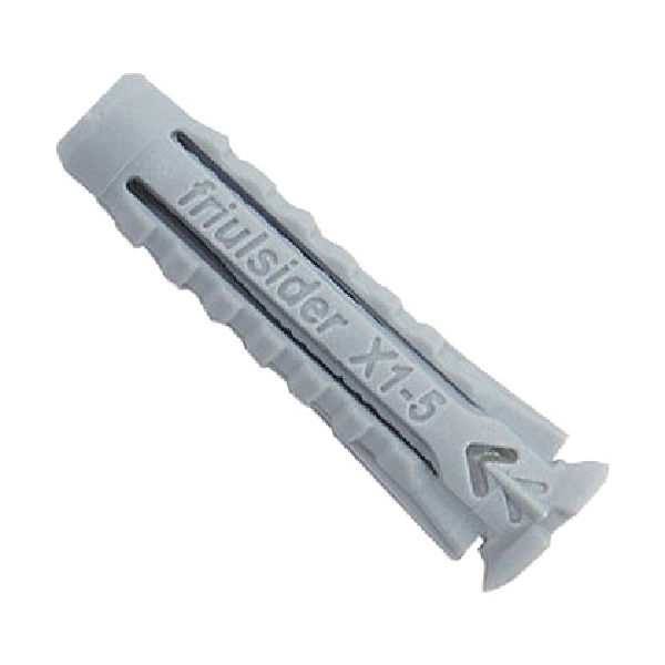 峰岸 friulside ナイロンプラグ X1 5X25 (100本入) X1-5X25-100 1箱(100本) 855-8731（直送品）