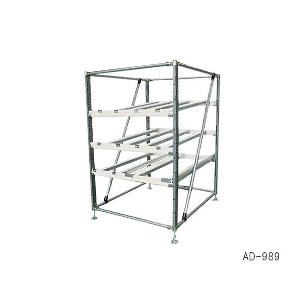 アズワン クリフォームシステムラック 棚仕切り無し 1022×880×154 AD-990 1個 3-7226-02（直送品）