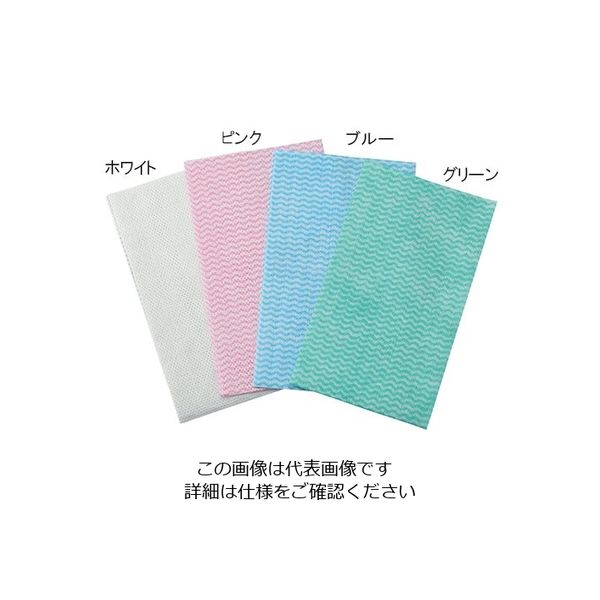 川西工業 カウンタークロス 薄手 ブルー 100枚入 1箱（100枚） 3-4887