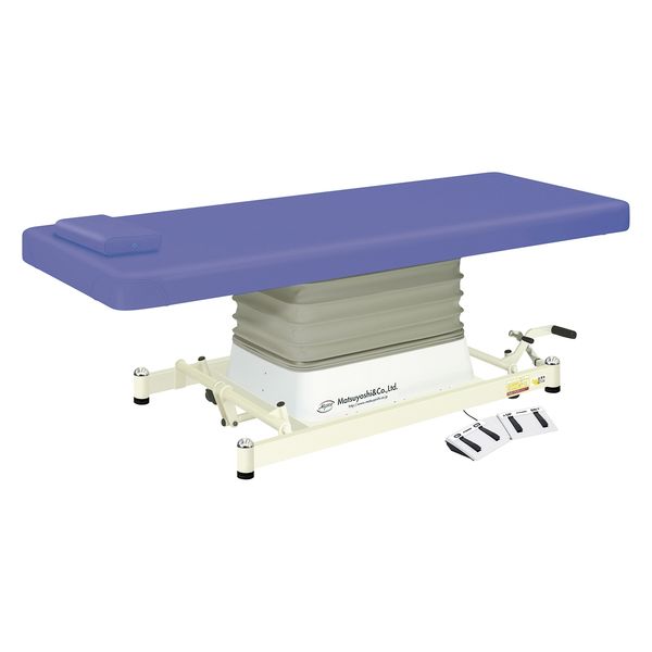 マイスコ電動診察台 垂直電動タイプ（ステップレバー付） MY-J301SL 松吉医科器械（直送品）