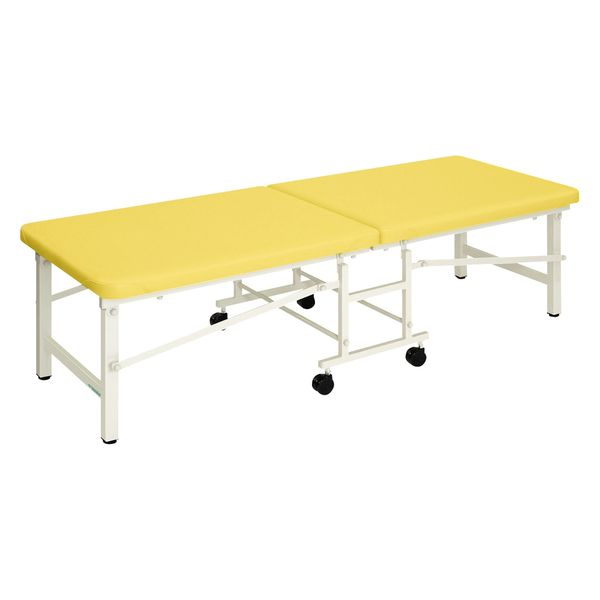 【軒先渡し】高田ベッド 折りたたみ式診察台(ライトベンダー) TB-1282 1台 24-4129-0108（直送品）