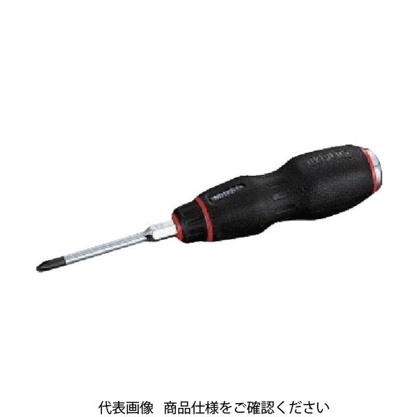 京都機械工具 ネプロス 樹脂柄ドライバ(クロス)No.3 ND1P2-3 1本(1個) 807-0850（直送品）