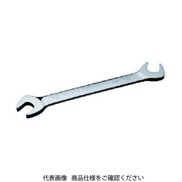 京都機械工具 ネプロス アングルヘッドスパナ 15mm NS3-15 1丁(1個) 807-0941（直送品）