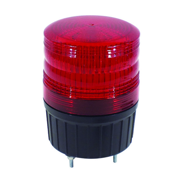 日動工業 日動 小型LED回転灯 LEDフラッシャーランタン90 100V 赤 NLA-90R-100 1台 835-7583（直送品）
