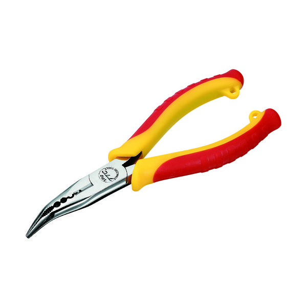 ツノダ TTC STAINLESS マルチラジオペンチ(ベントタイプ) エラストマーグリップ 全長167mm SMB-150DG 1丁（直送品）