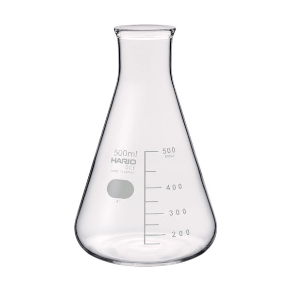 HARIO 三角フラスコ 目安目盛付 500ml SF-500-SCI 1個 855-7588（直送品）