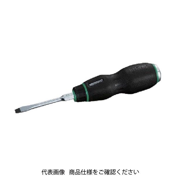 京都機械工具 ネプロス 樹脂柄ドライバ(マイナス)8マイナス ND1M2-8 1本(1個) 807-0846（直送品）