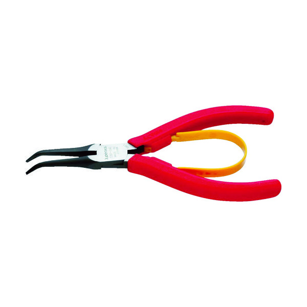 スリーピークス技研 スリーピークス ベントニードルノーズプライヤー(バネ付) 136mm SM-04 1丁(1本) 826-6580（直送品）