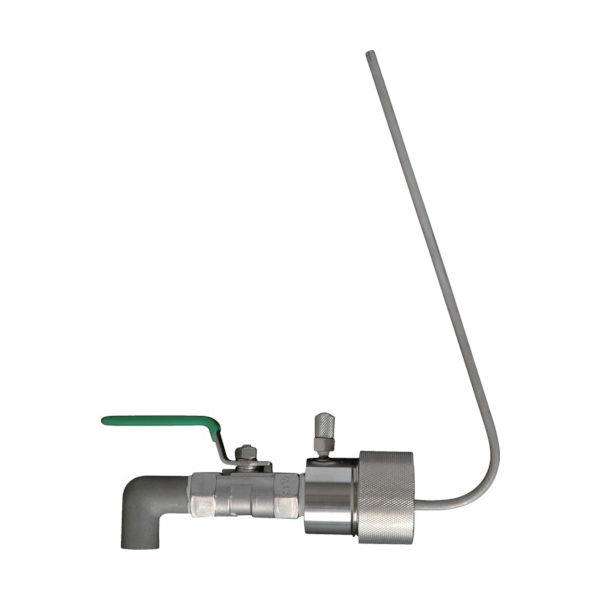 アクアシステム 一斗缶用SUS製コック (レバーロック付)40mm