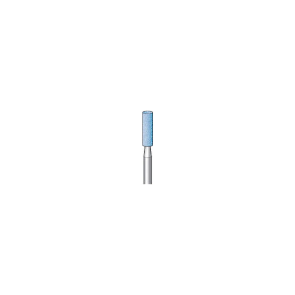ナカニシ 軸付砥石 (10本入) 粒度#60 ブルー 円筒 外径4.0mm 42632 1パック(10本) 829-3418（直送品）