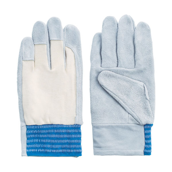 富士グローブ 牛床革手袋(袖口ゴムタイプ) No.12 M 1202 1双 855-5160（直送品）