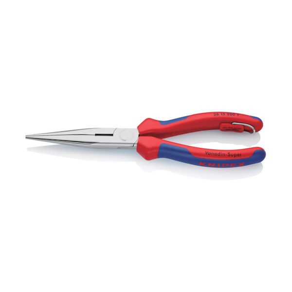 KNIPEX ロングラジオペンチ 落下防止 200mm 2615-200TBK 1丁 836-8987（直送品）