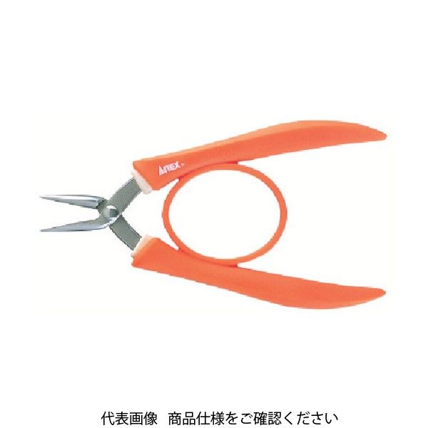 アネックスツール アネックス ラバーグリップヤットコ 片丸タイプ135mm 252 1丁(1個) 803-6836（直送品）