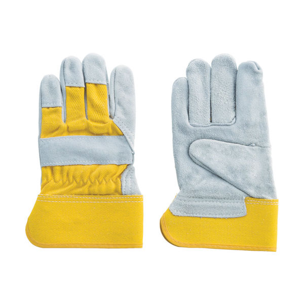 富士グローブ #181 イエロー 1821 1双 855-5192（直送品）