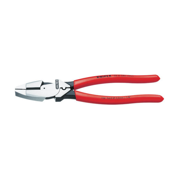 KNIPEX 0911ー240 架線工事用強力ペンチ 1丁 828-0657（直送品）