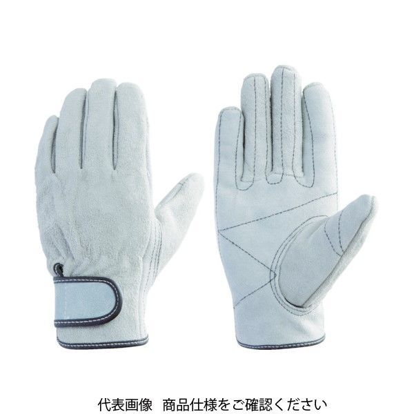 富士グローブ 牛床革手袋(袖口マジックタイプ) TZー330 タフゼット