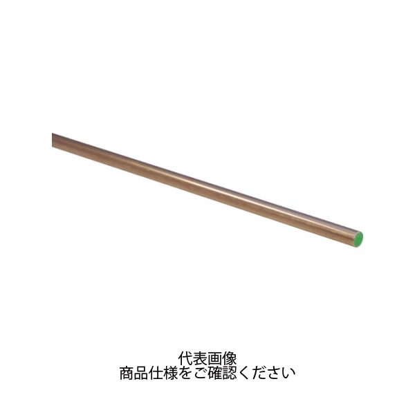 光 銅丸棒 395×10丸mm CM395-10 1本 829-0680（直送品）
