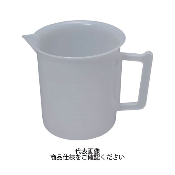 瑞穂化成工業 瑞穂 ポリ手付ビーカー500ml 0513 1個 836-6391（直送品）
