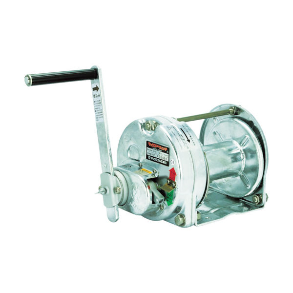 マックスプル工業 マックスプル 手動ウインチ(溶融亜鉛メッキ付き) GM-1-GS 1台 835-4605（直送品）