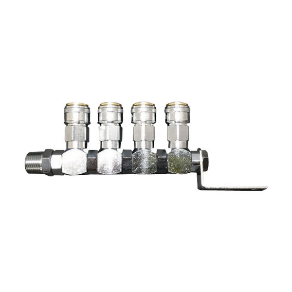 ヤマトエンジニアリング ヤマト マルチカスタム連結分岐カップリングMR4Sー4M MR4S-4M 1個 855-8581（直送品）