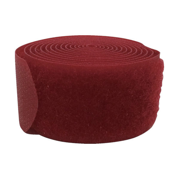 ユタカメイク マジックテープ マジックストラップL 25mm×110cm レッド G-44 1袋(1巻) 828-0515（直送品）