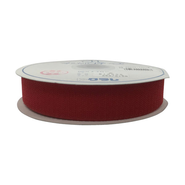 ユタカメイク マジックテープ マジックテープボビン巻B 25mm×5m レッド G-23 1巻 828-0825（直送品）