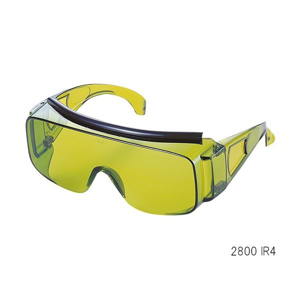 トーアボージン 溶接・溶断作業用遮光眼鏡 (IR大型オーバーグラス) 遮光度 IR1.4 2800 1個 3-7185-01（直送品）