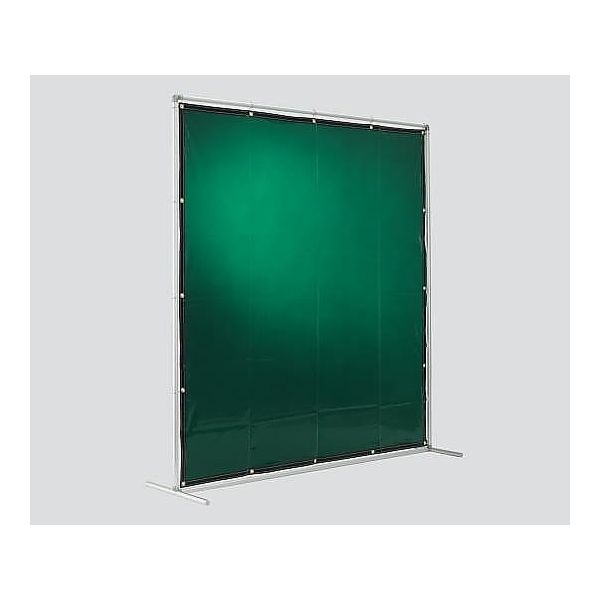 吉野 溶接遮光用衝立 接続型 キャスター無し ダークグリーン YS-22JF-DG 1個 3-1758-03（直送品）