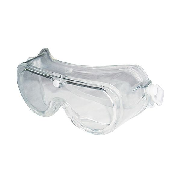 理研オプテック 低発塵ゴーグル M10CーVFーSB 通気孔無し(密閉) 3-4790-02 1個（直送品）
