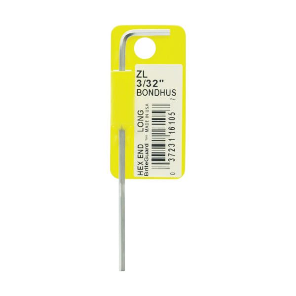 ボンダス・ジャパン ボンダス 六角Lーレンチ ロング 3/32インチ ZL3/32 1本 810-7878（直送品）