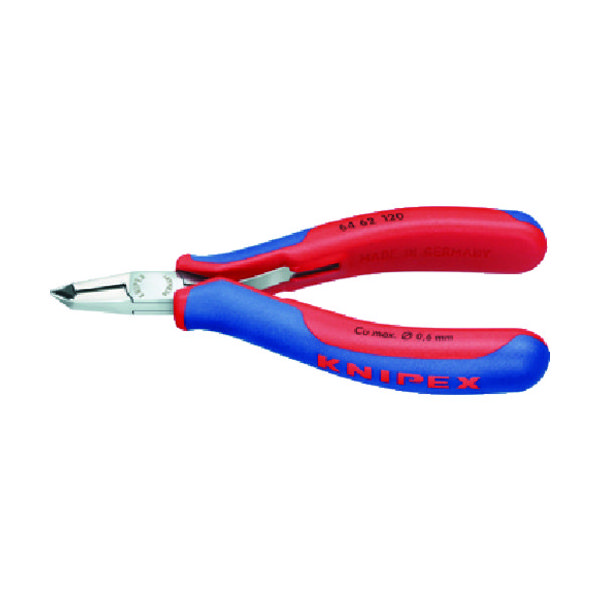 KNIPEX 6462ー120 エレクトロニクスエンドカッティングニッパー 6462-120 1丁 831-4555（直送品）