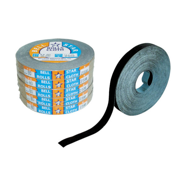 ベルスター研磨材工業 ベルスター 布ロールAGXーR#40 BR-40 1巻 814-6702（直送品）