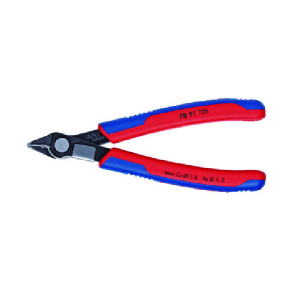 KNIPEX スーパーニッパー 125mm リードキャッチャー付 7891-125 1丁 831-4539（直送品）