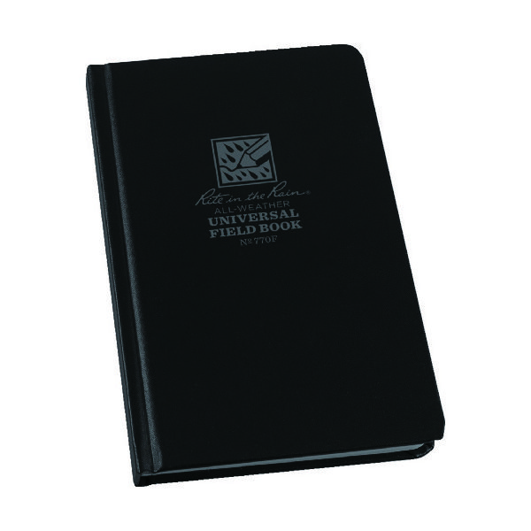 Rite in the Rain RITR 3 3/4X7 1/2 ハードカバー ユニバーサル ブランク 770F 1冊 835-3894（直送品）