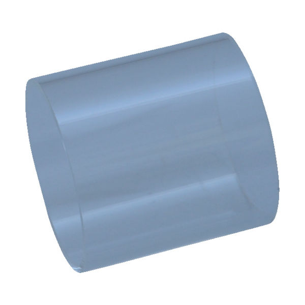 光 アクリルパイプ 40丸×50mm AD015 1個 835-9723（直送品）