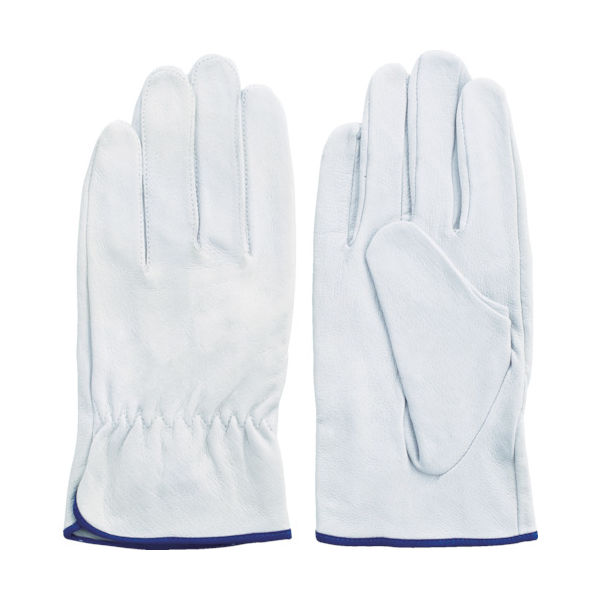 富士グローブ 豚本革手袋(袖口しぼりタイプ) Fー810 白 L 5810 1双 855-5147（直送品）