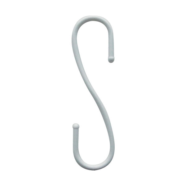 ニッサチェイン プラスチックSフック8×245mm白色(2個入り) A-71 1パック(2個) 825-5879（直送品）