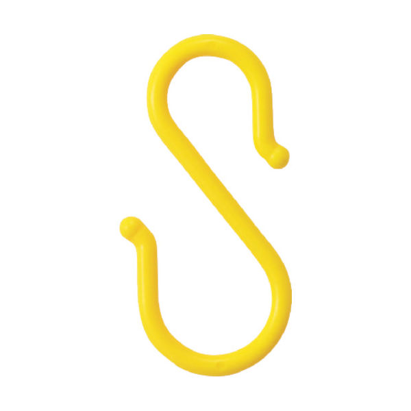 ニッサチェイン プラスチックSフック8×245mm黄色(2個入り) A-72 1パック(2個) 829-0604（直送品）