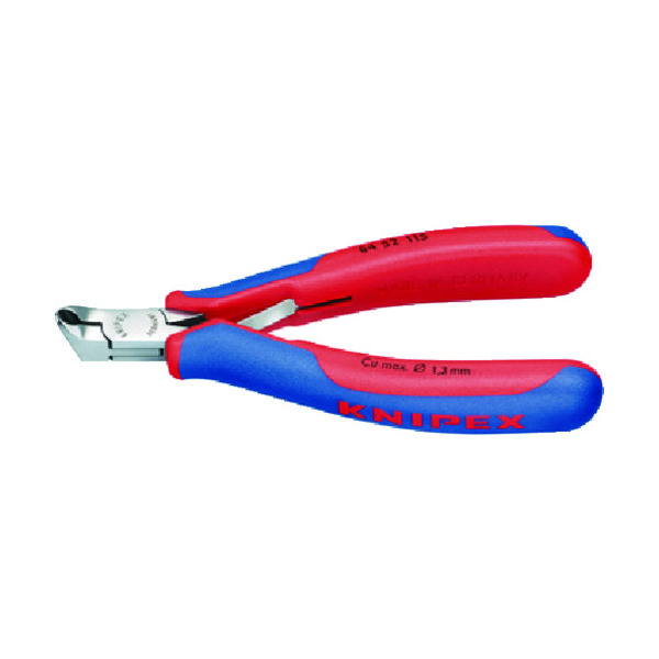 KNIPEX 6452ー115 エレクトロニクスエンドカッティングニッパー 6452-115 1丁 831-4554（直送品）