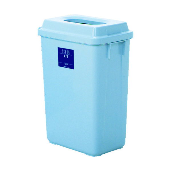 テラモト ゴミ箱 シャン475エコ ライトグレー DS-218-347-8 1個 817-2960（直送品）