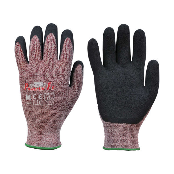 ダンロップホームプロダクツ ダンロップ 背抜き手袋 パワフルフィットストレッチライナー 3P M レッド 9384 1組(3双)（直送品）