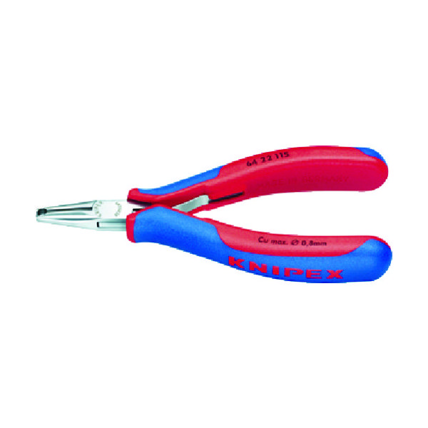 KNIPEX 6422ー115 エレクトロニクスエンドカッティングニッパー 1丁 831-4550（直送品）