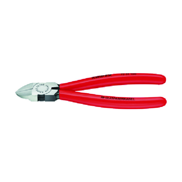 KNIPEX 光ファイバー用ニッパー 160mm 7251-160 1丁 833-8912（直送品）