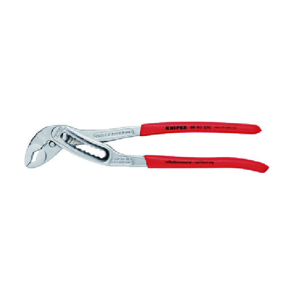 KNIPEX ウォーターポンププライヤー アリゲーター ソフトプラスチックハンドル 250mm 8803-250 1丁 835-5143（直送品） -  アスクル