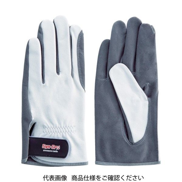 富士グローブ 人工皮革手袋 SCー704 L シンクロコンビ 7711 1双 855-5253（直送品）