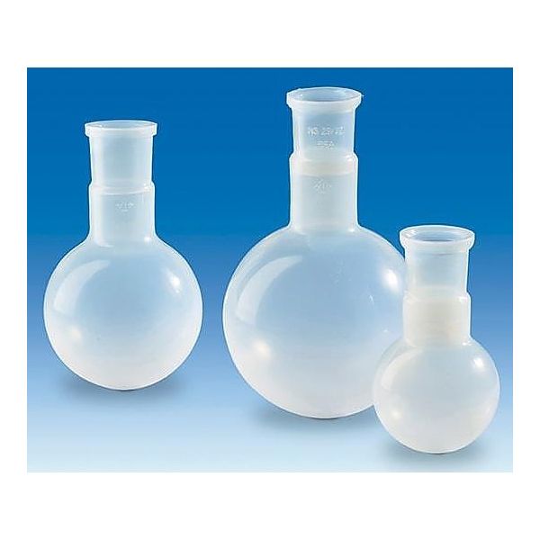 ユラボジャパン PFA丸底フラスコ 500mL 107997 1個 3-3186-03（直送品）