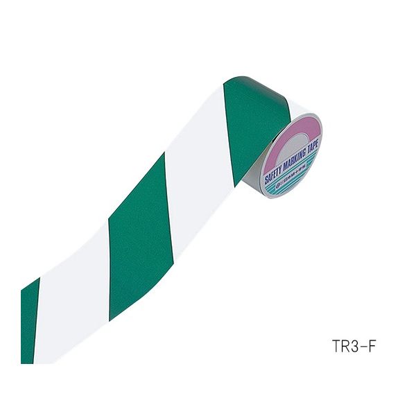 日本緑十字社 トラテープ(反射) TR3ーF 256306 1巻 61-3417-86（直送品）