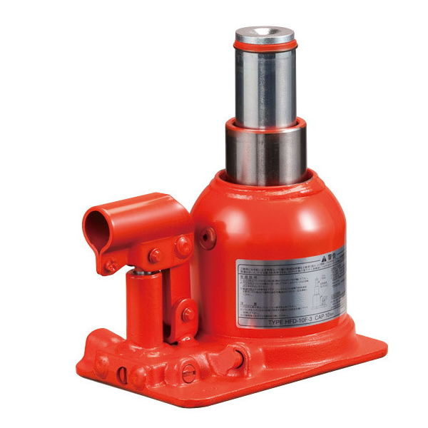 マサダ製作所 二段式油圧ジャッキ 10トン HFDー10Fー3 1台（直送品）